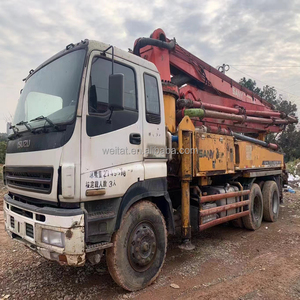 Motor Sany Isuzu 37m Eurol III usado, equipo de maquinaria de construcción, camión bomba de hormigón - Product Image 3