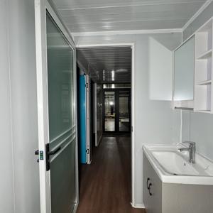 坚固的可移动预制房屋 模块化移动房屋 两层办公室 建筑工地宿舍 折叠式预制房屋 - Product Image 4