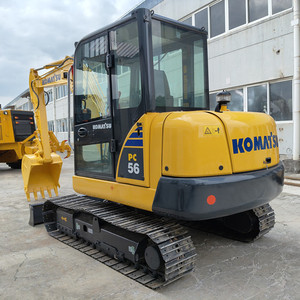 Excavadora Usada Komatsu PC56 de 5.6 Toneladas, Motor Cummins, Bomba Hidráulica Kawasaki, Original de Japón, 1200-2000 Horas, 90% Nueva, Modelo 2023 - Product Image 5