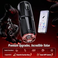 Elektronischer Masturbator für Männer mit Automatischer Stoß-, Rotations-, Saug- und Vibrationsfunktion Masturbationsbecher Sexspielzeug