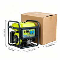 Générateur Inverter Portable 4.8KW 5KW de crête 230V, Moteur à essence 223CC 4 temps, THD 3% ou moins pour la sauvegarde domestique