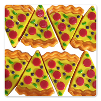 Bonbons gélifiés 3D Holeywood Super Pizza 150g multicolores, emballage cadeau, halal, fruités, sucrés, OEM ODM pris en charge, personnalisation privée, BRC