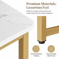 Étagères Gondole Personnalisées, Table d'Ordinateur Moderne pour Salon, Présentoirs Promotionnels en Métal