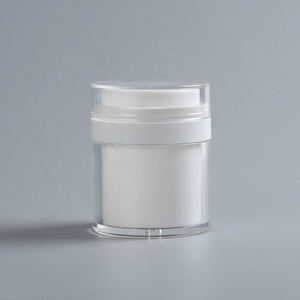 Custom Printed Frosted Matte Finish <strong>Airless</strong> <strong>Pump</strong> <strong>Jar</strong> 15ml 30ml 50ml Acrylic Plastic PP Base for Face Cream Cosmetics Packaging - Product Image 5