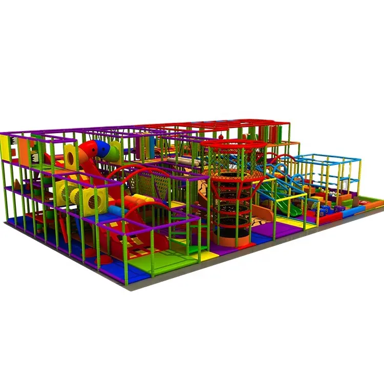 Cheap Kids Games Indoor Soft Candy Theme Indoor Playground Equipment