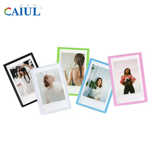 Mini 3 pollici cornice magnetica piccolo portafoglio dimensioni 2.5x3.5 porta foto per frigo con immagine magnetica tascabile per frigorifero - Product Image 5