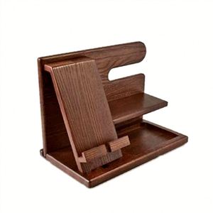 Handmade Wooden <b>Watch</b> and Key Holder with Custom Logo for Business Promotion - Product Image 4