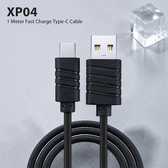 XTAURI High-Speed USB a to USB C Flat Cord for Efficient Power and Data Transfer Fast Charging with Silicone Jacket