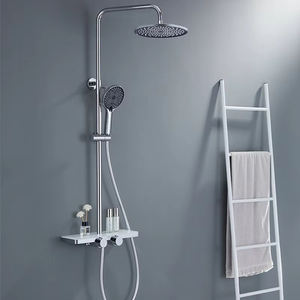 <span class=keywords><strong>Colonne</strong></span> <span class=keywords><strong>de</strong></span> douche professionnelle à trois voies avec étagère intégrée et fonction <span class=keywords><strong>de</strong></span> mémoire <span class=keywords><strong>de</strong></span> température pour installations <span class=keywords><strong>de</strong></span> spa - Product Image 2