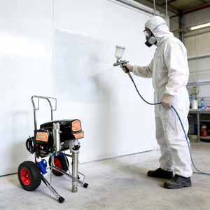 <span class=keywords><strong>Pistola</strong></span> de Pulverización Profesional de Alta Potencia sin Aire para Pintura Interior/Exterior, Renovación de <span class=keywords><strong>Azulejos</strong></span>, Alta Presión 3000 PSI, Motor sin Escobillas - Product Image 1