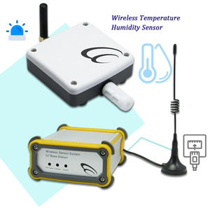 Zigbee không dây Trạm thời tiết không Dây nhiệt độ và độ ẩm cảm biến tủ lạnh với giám sát từ xa - Product Image 1