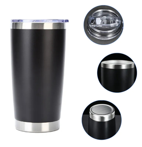 Hipdeer Stainless Steel 20oz Vacuum Insulated Tumbler with Handle and Lid for Outdoor Office Car Use - Product Image 3