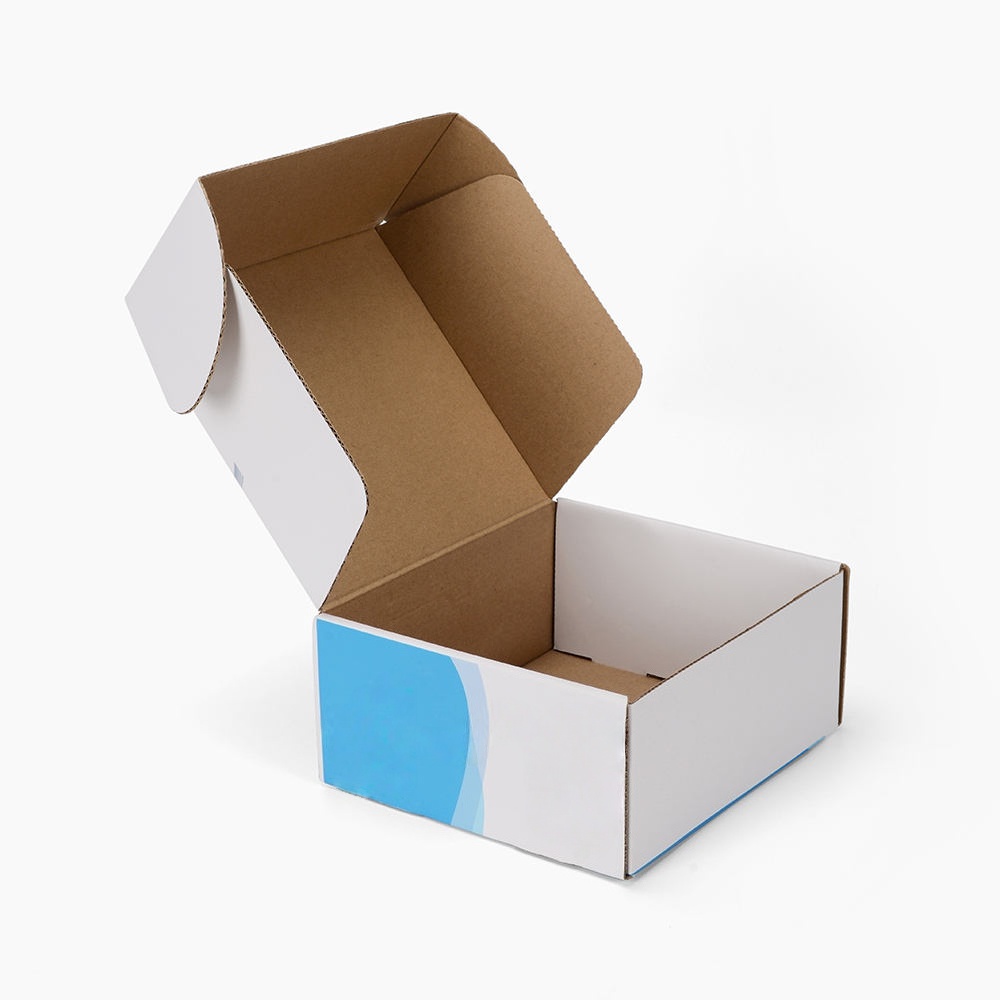 Cardboard Paper Packaging Cosmetic Kraft Paper Shipping Carton Box for Small Business Wholesale Manufacturer