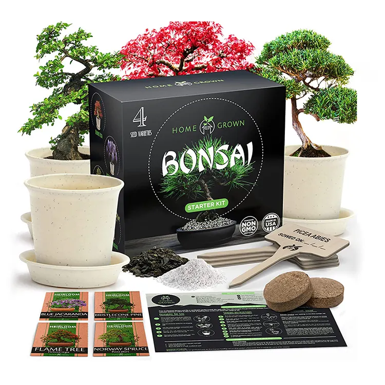 Bonsai Tree Kit Plant Potted Bonsai Leveranciers Pocket Bonsai Starter Complete Kit Meekear