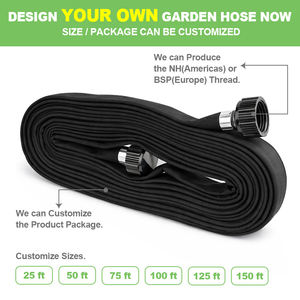 SUNSHINE 扁平灌溉软管双层滴灌软管可连接防漏节水花园草坪菜地批发 - Product Image 2