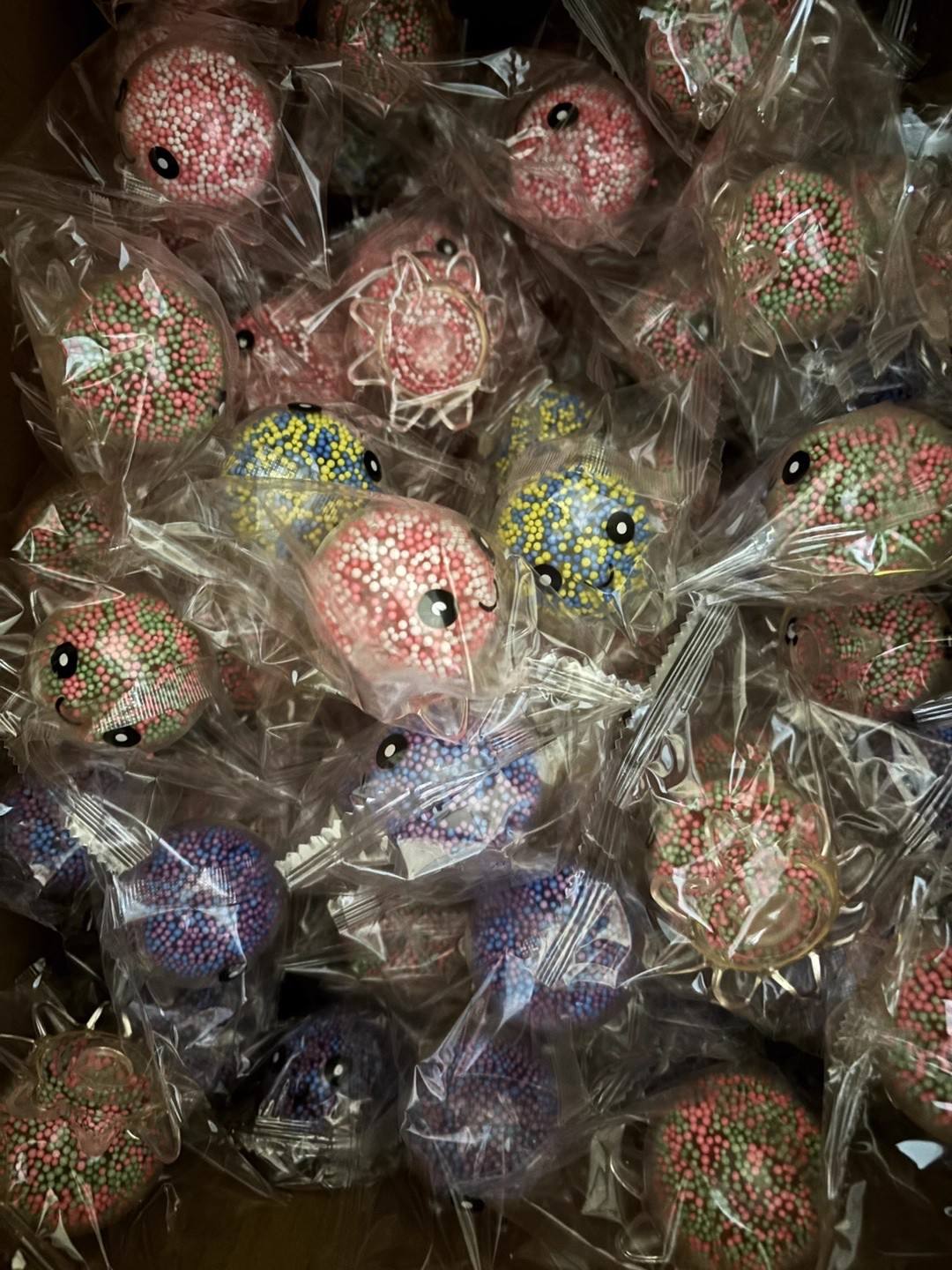 1pc Stress-Relief Fidget Toy for Kids & Adults, Octopus Squeeze Ball with Colorful Beads, Durable Rubber Sensory Ball