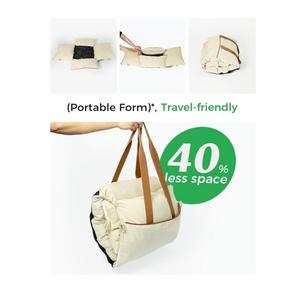 Siège de <span class=keywords><strong>voiture</strong></span> pliable multifonctionnel et imperméable pour chien avec dossier <span class=keywords><strong>inclinable</strong></span> réglable pour chiens de petite/moyenne taille WJ169 - Product Image 2