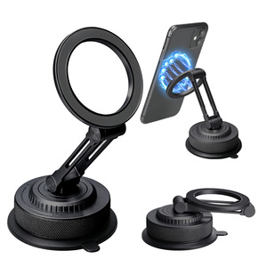 Soporte Magnético para Teléfono con Ventosa de Vacío, Totalmente Metálico, Rotación de 360 Grados, para Coche - Product Image 1