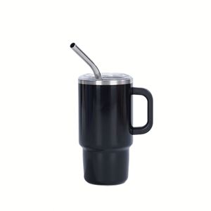 Vaso Moderno de 4 oz con Asa para Auto, con Pajita y Espacio para Hielo, Diseño Compacto para Agua y Café, Nuevo Producto - Product Image 5