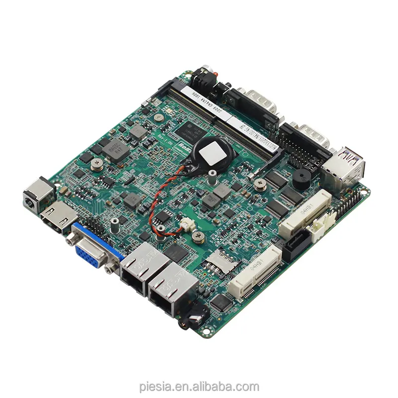 Thin Client Hauptplatine CPU J4105 mit Kühlkörper Ram 4 GB HDD SSD 64 GB HD2.0/VGA Display Port Motherboard