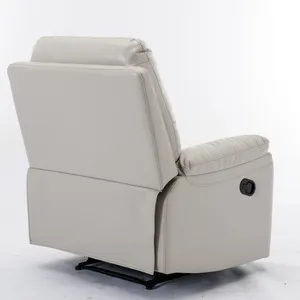 Custom Genuine Leather Lazy Boy Electric Recliner Chair India European Recliner Chair Living Room Office Furniture