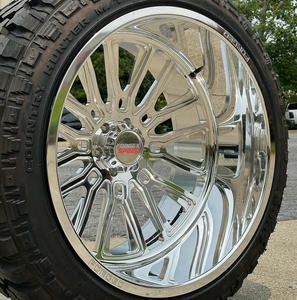 Jantes de voiture Forgex 20 22 24 26 28 30 pouces 8x6.5 8x170 8x180 6x139.7 6x5.5 Roues forgées pour camion Ford F250 GMC Sierra Ram 24x14 - Product Image 3