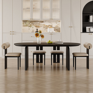 Set Tavolo <span class=keywords><strong>da</strong></span> <span class=keywords><strong>Pranzo</strong></span> in Legno di Lusso Moderno Personalizzabile per <span class=keywords><strong>Sala</strong></span> <span class=keywords><strong>da</strong></span> <span class=keywords><strong>Pranzo</strong></span> Domestica, <span class=keywords><strong>Cucina</strong></span> <span class=keywords><strong>e</strong></span> Uso Commerciale in Ristoranti - Product Image 1