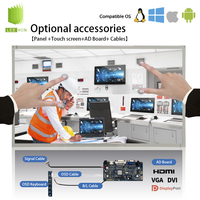 AUO Panel LCD 21.5 "1920x1080 asli Panel lvlvds 30 pin tampilan HMI industri modul LCD 21.5 inci