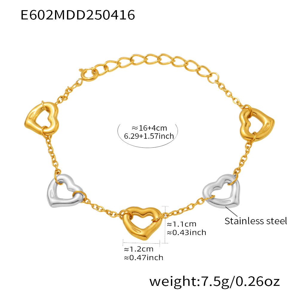 Bracelet E602-gold 16 + 4cm