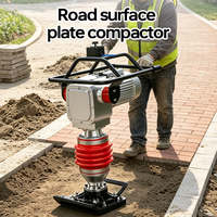 Pilon vibratoire électrique 380V monophasé 65kg pour compactage de sol