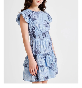 Elegante Vestido de Algodón para Niñas para el Verano con Estilo Decorativo Colorido, Tela Transpirable y Ajuste Cómodo, Ideal - Product Image 2