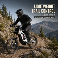 Moto électrique haute performance Light Bee X Surron 10000W pour la conduite tout-terrain