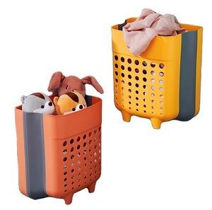 Collapsible <strong>Laundry</strong> <strong>Basket</strong> Hanging and Foldable <strong>Laundry</strong> <strong>Basket</strong> Dirty Clothes <strong>Basket</strong> - Product Image 1