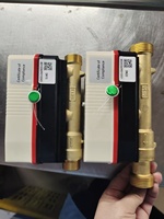 Compteur d'eau numérique intelligent à ultrasons R200-R400 4G LoRaWAN GPRS Lora Modbus RS485 en laiton IP68 OEM