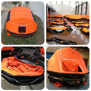 منتجات رائجة: طوف نجاة قابل للنفخ ذاتي الانتصاب لـ 25 شخصًا وفقًا لمعايير SOLAS للبيع - Product Image 4