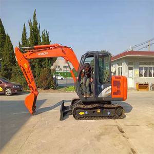 6Ton Mini Usado Hitachi ZX60 Mini Excavadora de segunda mano ZX50U ZX55U ZX65US ZX70 ZX75US Excavadora de orugas en stock para la venta - Product Image 5