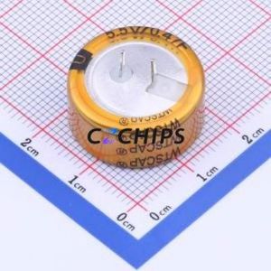 ตัวเก็บประจุแบบซุปเปอร์คาปาซิเตอร์ WTC5V50F47Z-0920C-85 แบบ Through hole Component (THT) ความจุ 0.47F ค่าความคลาดเคลื่อน -20%~+80% แรงดันไฟฟ้า 5.5V กระแสไฟ 5uA ที่ 24 ชั่วโมง - Product Image 2