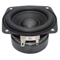 2 Inch 3 Inch Subwoofer Speaker 4 Ohm 15W Convex Cap Speakers Audio Loudspeaker DIY Bookshelf Speakers