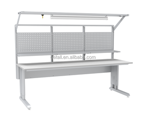 Banco <span class=keywords><strong>da</strong></span> <span class=keywords><strong>Lavoro</strong></span> Elettronico Sicuro Detall con <span class=keywords><strong>Piani</strong></span> di <span class=keywords><strong>Lavoro</strong></span> <span class=keywords><strong>in</strong></span> Acciaio Facili <span class=keywords><strong>da</strong></span> Montare - Product Image 6