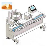 Machine de découpe et de remplissage de crème à haute capacité ADMF pour croissants, pains sandwichs et équipement de boulangerie