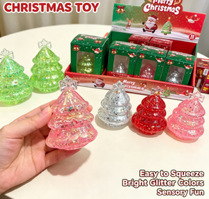 Juguete Antiestrés de TPR con Forma de Muñeco de Nieve y Árbol de Navidad, 6 cm, Divertido, Novedad 2026 - Product Image 4
