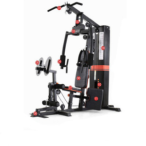 Multi Function 5 Station Butterfly Cable Crossover Train Home Gym Multi Station Equipment - Product Image 5
