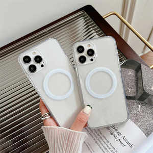 เคสโทรศัพท์มือถืออะคริลิกใสแบบแม่เหล็กสุดหรู <span class=keywords><strong>ราคา</strong></span>ขายส่ง สำหรับ <span class=keywords><strong>iPhone</strong></span> 17 16E 15 14 13 12 11 Pro Max XS XR Plus - Product Image 6