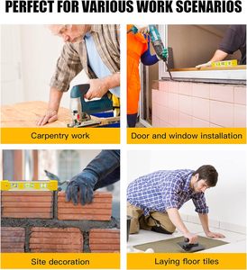 Tùy chỉnh công cụ đo lường từ ba bong bóng cụ <span class=keywords><strong>mini</strong></span> hợp kim nhôm Ngư Lôi Mức độ tinh thần - Product Image 3