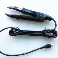 Kit d'outils de fusion à la kératine pour extensions capillaires, avec connecteur ultrasonique LCD en plastique 25W, compatible tension universelle, pour tresses, perles, micro-anneaux et bandes adhésives