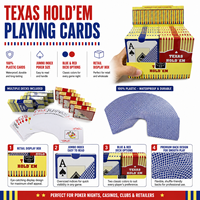 Cartes à Jouer en PVC Personnalisées de Haute Qualité avec Logo, Boîte Double pour la Famille, Écologiques, Vente en Gros, Poker avec Emballage en Papier Artistique