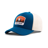 Casquette de baseball unisexe en laine méltone bicolore avec patch brodé personnalisé, style vintage, chaude pour l'hiver, vente en gros