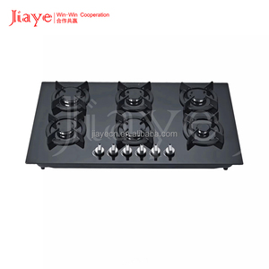 Cuisinière à gaz à prix réduit pour appareils de cuisine majeurs, 6 brûleurs avec verre trempé de 900 mm pour usage domestique OEM ODM - Product Image 3