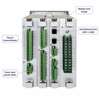 EASTSONG ES8-1858 Perangkat Perlindungan Transfer Otomatis Bus-Coupler Tiga Fasa Layar Digital 2CH Jaringan Ring Ethernet RS485 Modbus