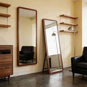 Grand miroir <span class=keywords><strong>mural</strong></span> de pleine longueur, miroir <span class=keywords><strong>moderne</strong></span> en verre sur pied pour salon, grand miroir vintage sur pied, <span class=keywords><strong>cadre</strong></span> de sol - Product Image 3